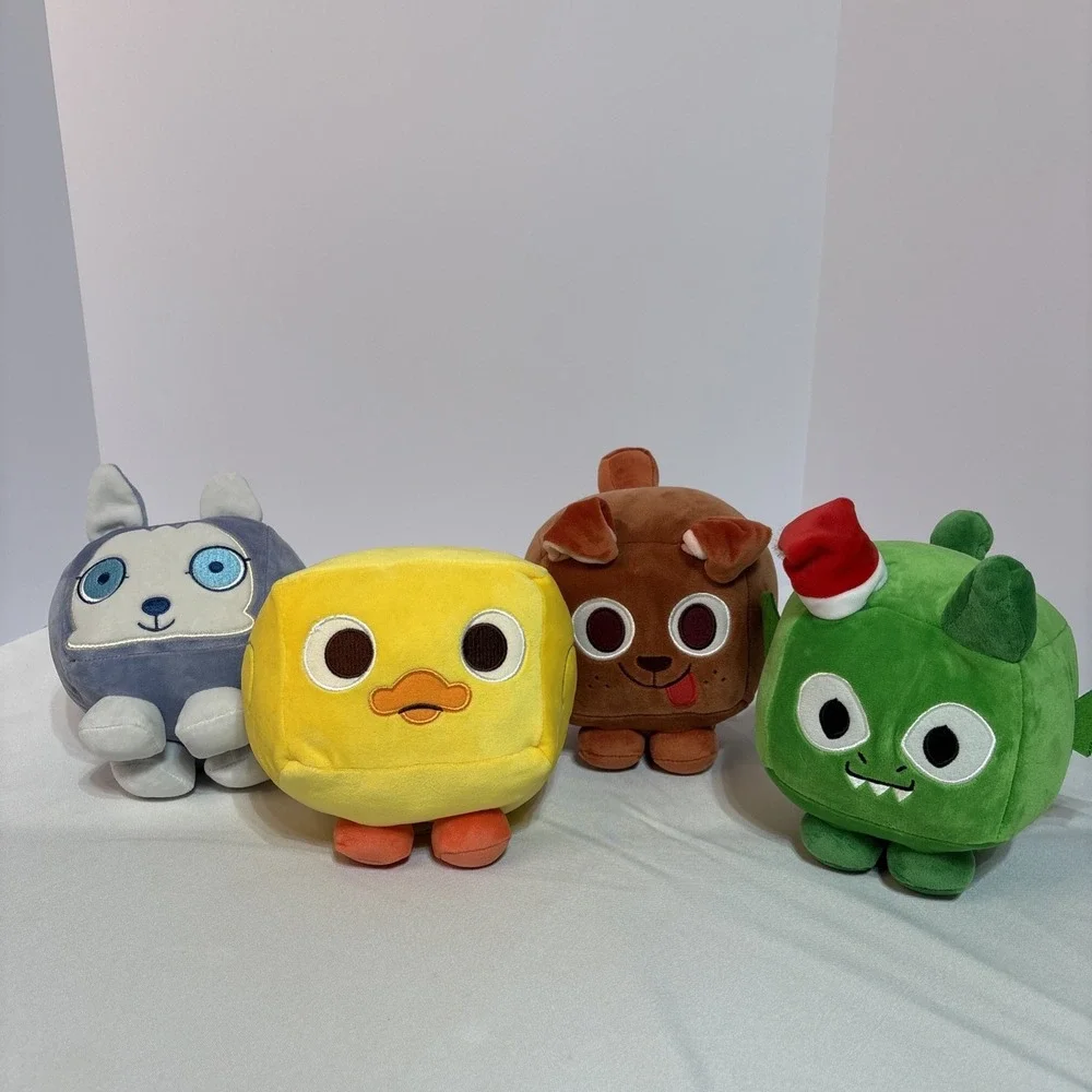 Pet Simulator X Plush Lot of 4‎ Corgi Dragon Chick Cat Roblox No Codes